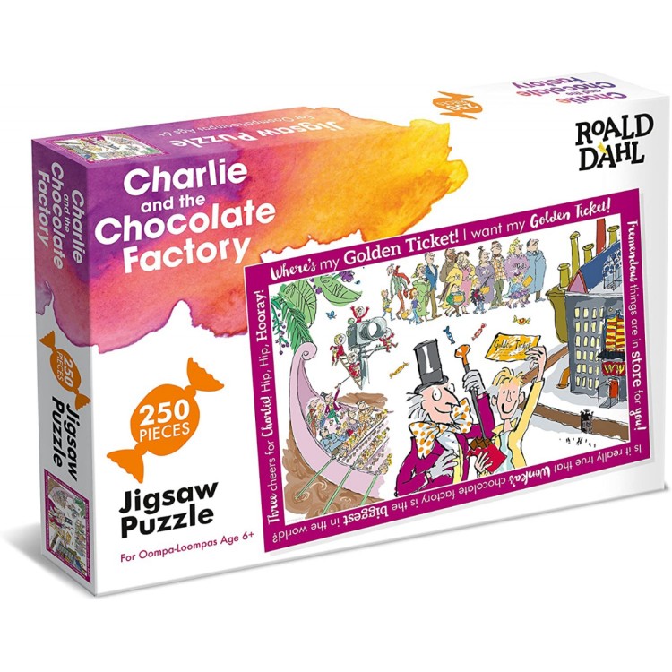 Roald Dahl Charlie and the Chocolate Factory 250pc Puzzle