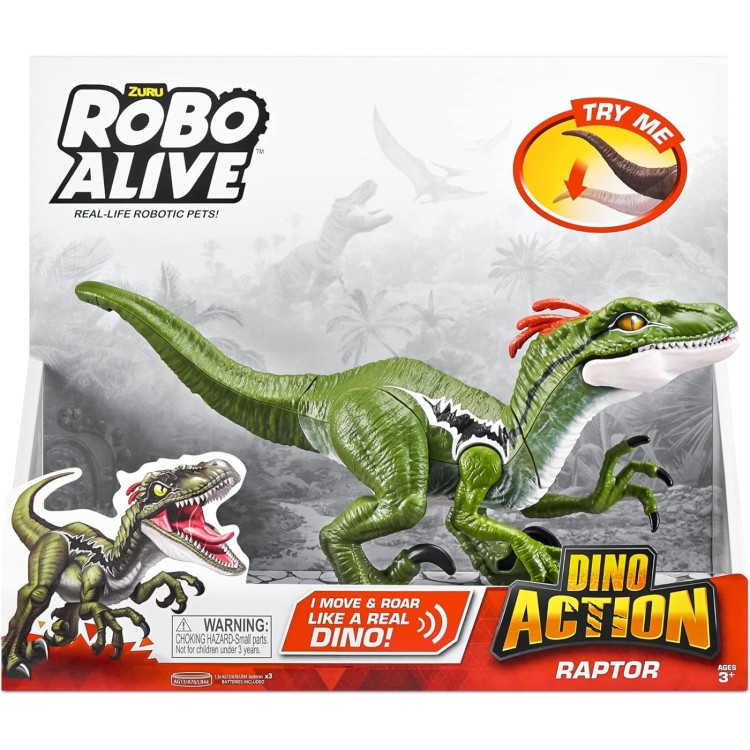 Robo Alive Dino Action Raptor