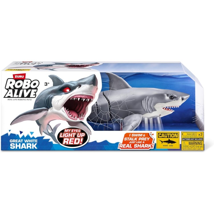 Robo Alive Great White Shark