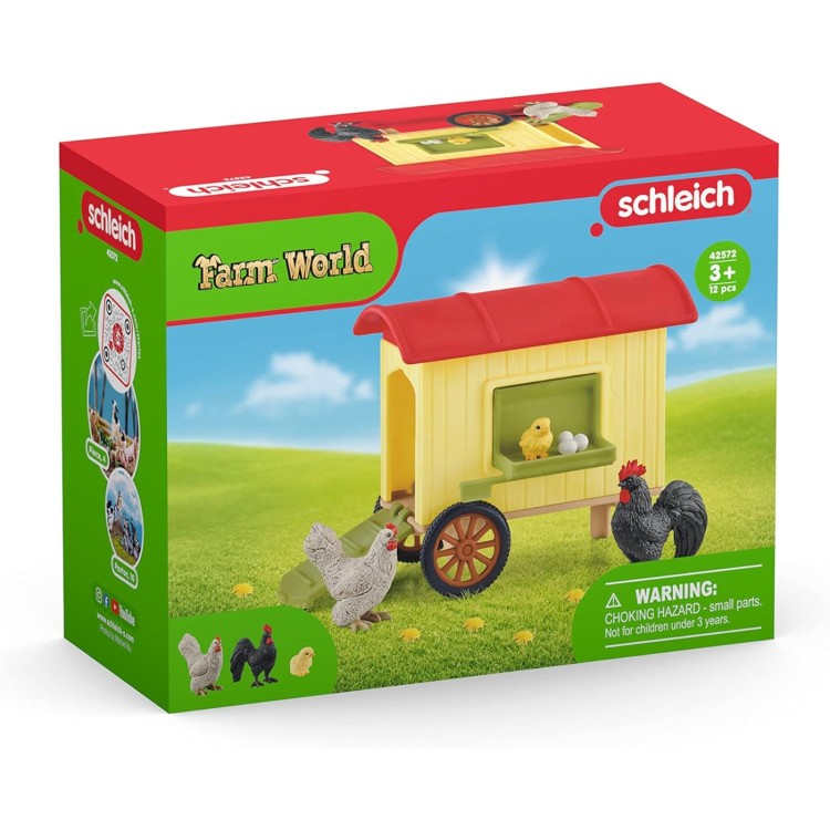 Schleich Farm World Mobile Chicken Coop