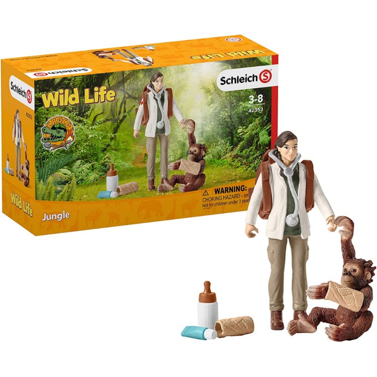 Schleich Wild Life Vet At Work