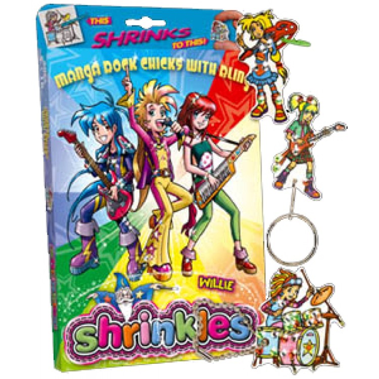 Shrinkles Manga Rock Chicks With Bling