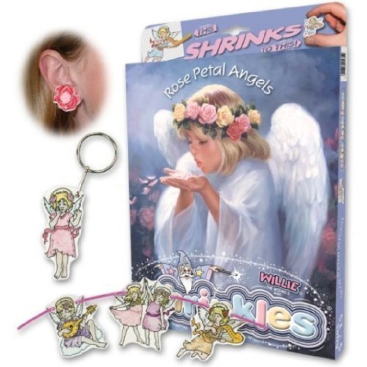 Shrinkles Rose Petal Angels