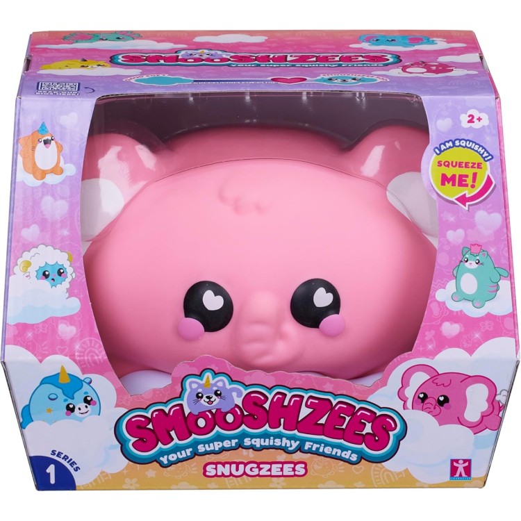 Smooshzees Snugzees - Bubblez Pink Elephant