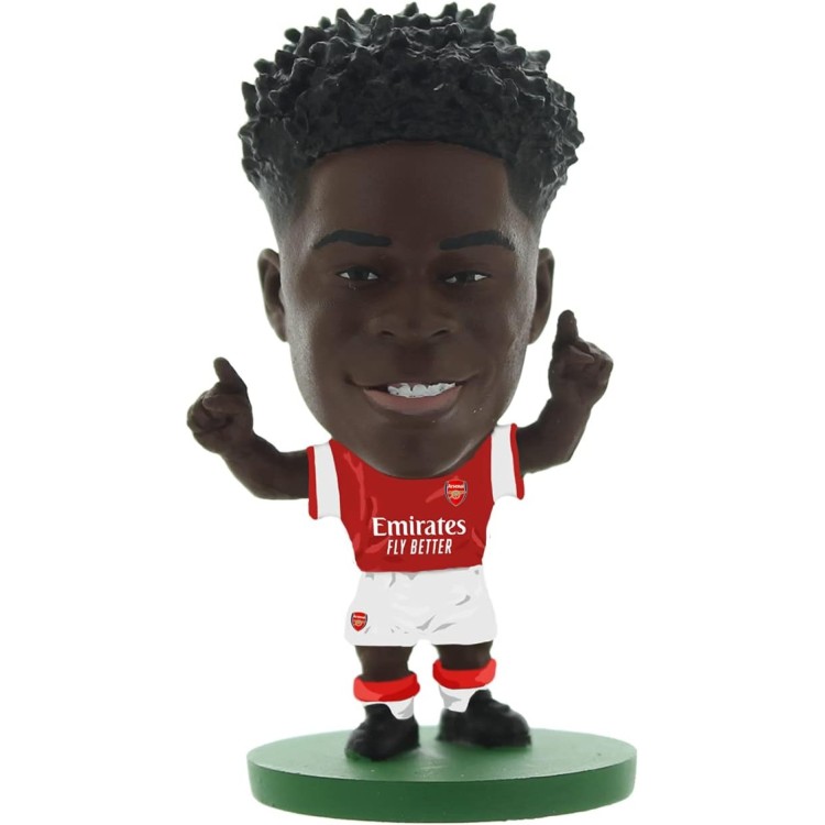 SoccerStarz Figure - Bukayo Saka Arsenal Home Kit