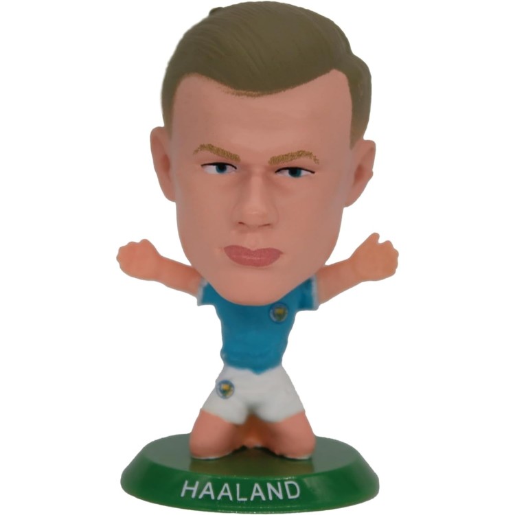 SoccerStarz Figure - Erling Haaland Manchester City Home Kit