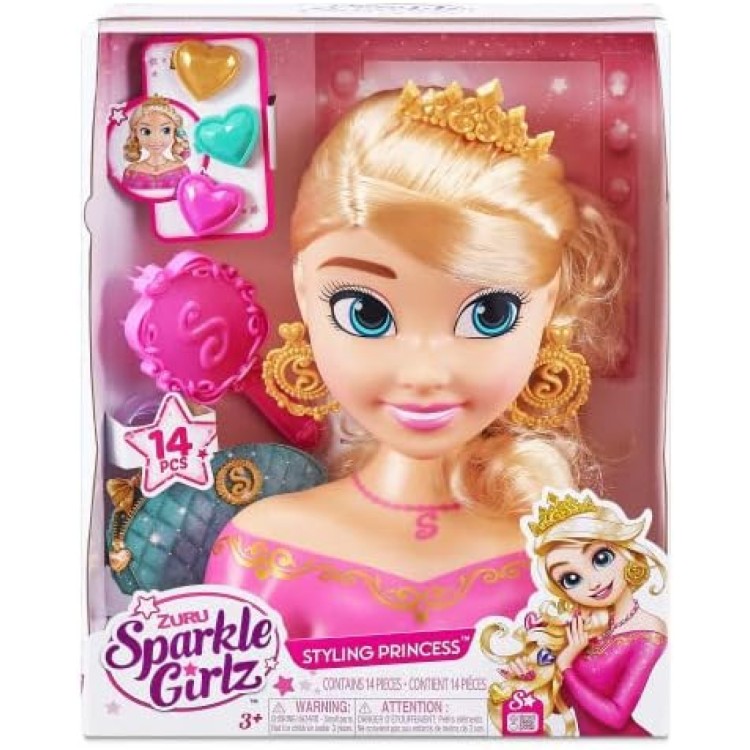 Sparkle Girlz Styling Princess Head