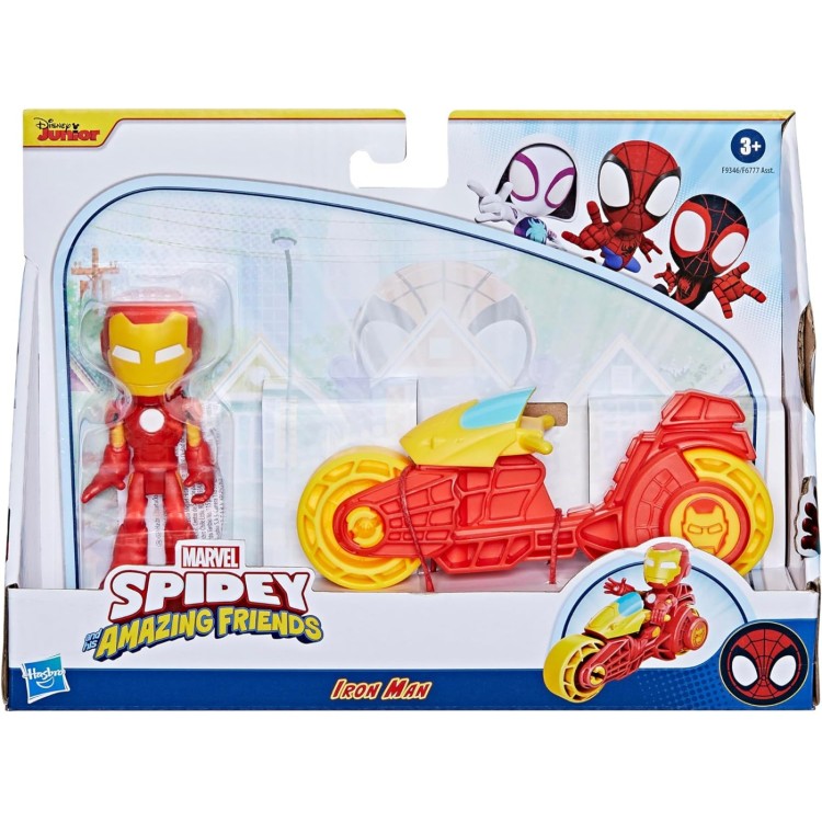 Spidey & His Amazing Friends Motorcycle - Iron Man