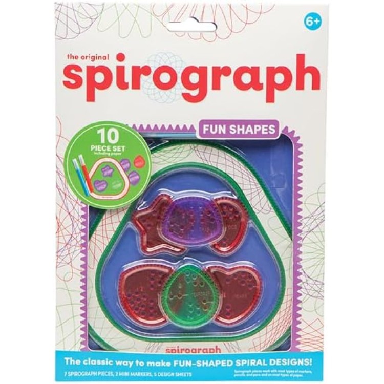 Spirograph 10 Piece Set - Fun Shapes