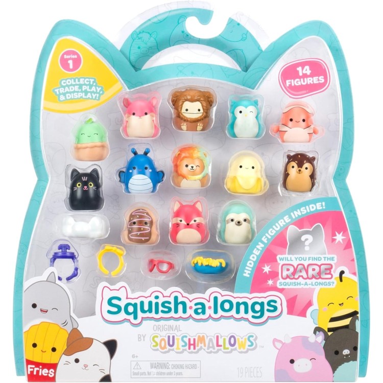 Squishmallows Squish-a-Longs 14 Figures Pack