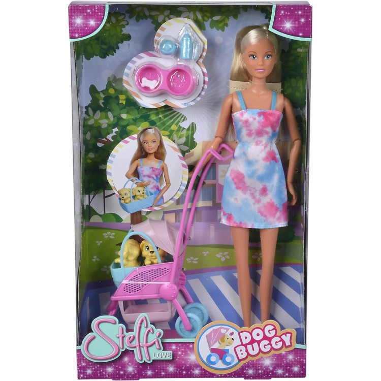 Steffi Love Dog Buggy Doll