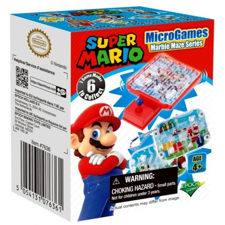 Super Mario Micro Games Marble Maze Series
