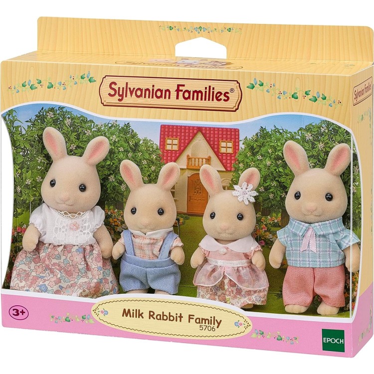 Sylvanian Families 5706 Milk Rabbit Family