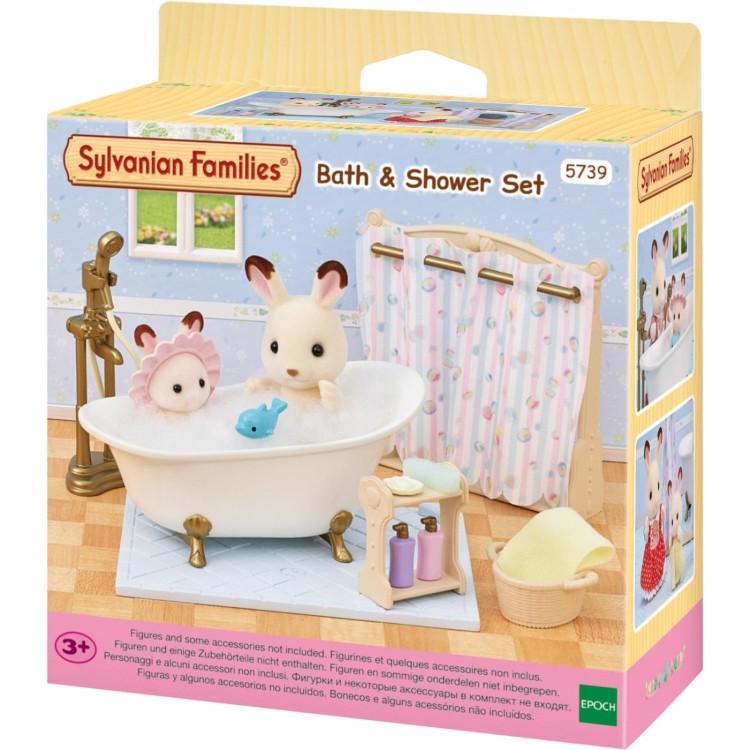 Sylvanian Families 5739 Bath & Shower Set