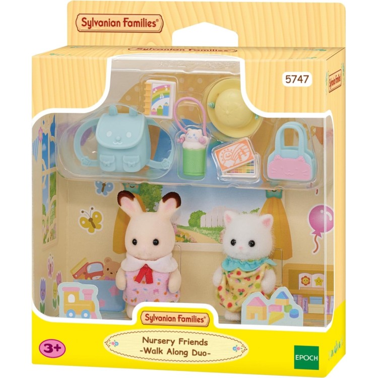 Sylvanian Families 5747 Nursery Friends - Walk Along Duo