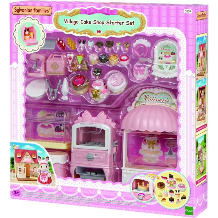 Sylvanian Families 5807 Village Cake Shop Starter Set