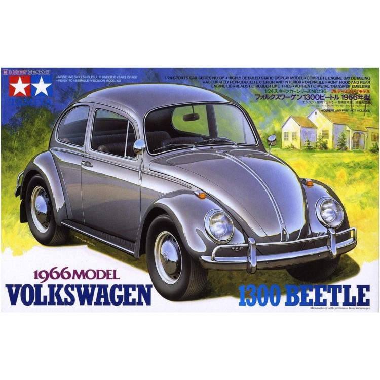 Tamiya 1:24 Volkswagen 1300 Beetle 1966 