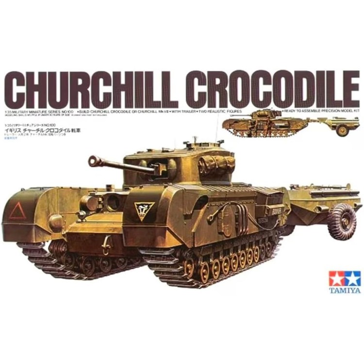 Tamiya 1:35 Churchill Crocodile