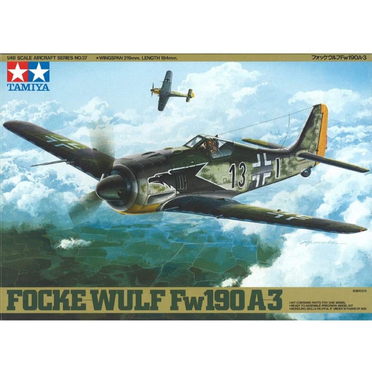 Tamiya 1:48 Focke Wulf Fw190 A-3