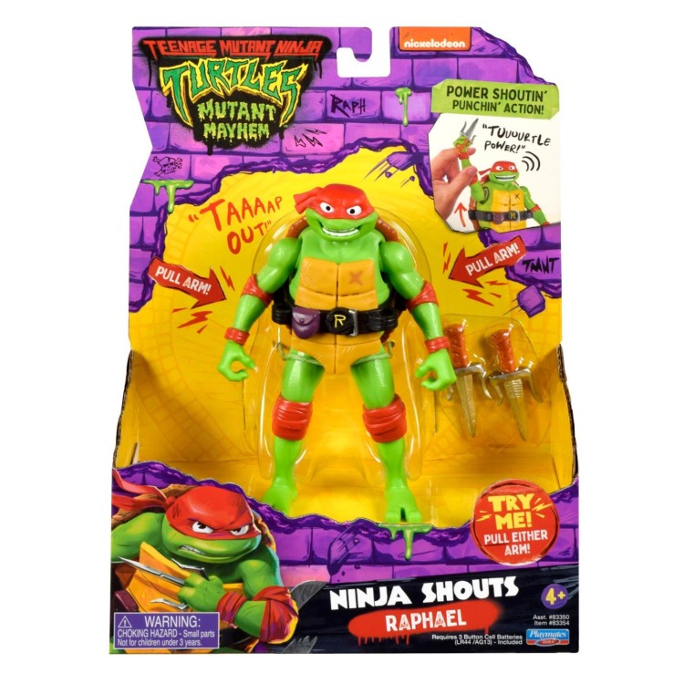 Teenage Mutant Ninja Turtles Movie Shouts Figure - Raphael