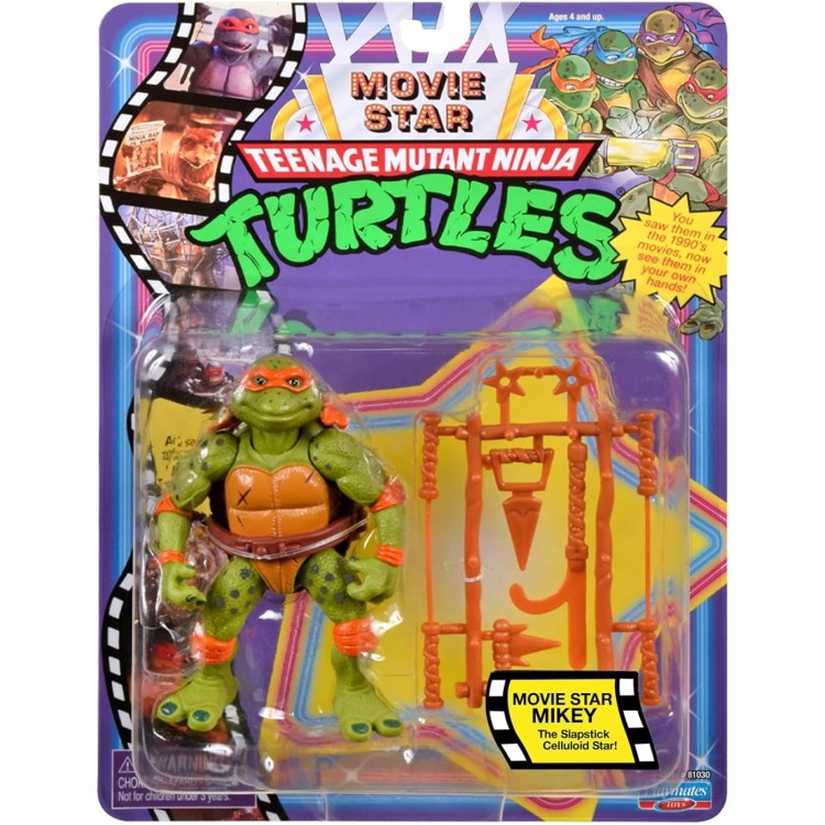 Teenage Mutant Ninja Turtles Movie Star Mikey Figure