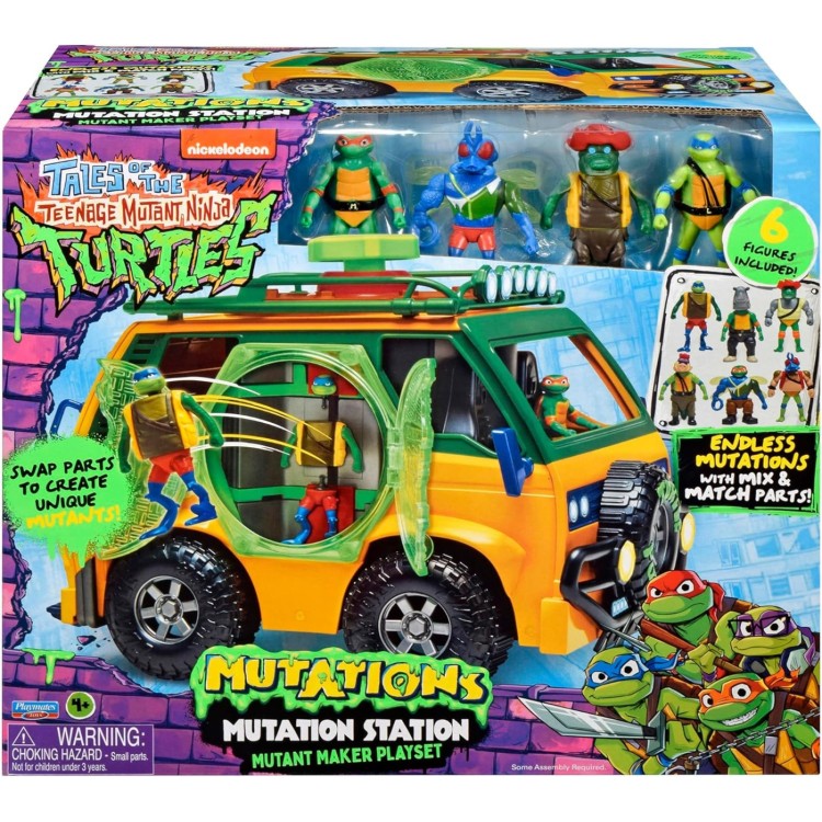 Teenage Mutant Ninja Turtles Tales Mutations Station Playset