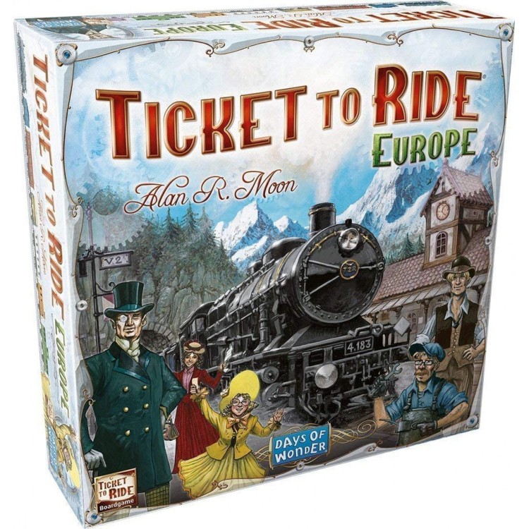 Ticket To Ride Europe Board Game