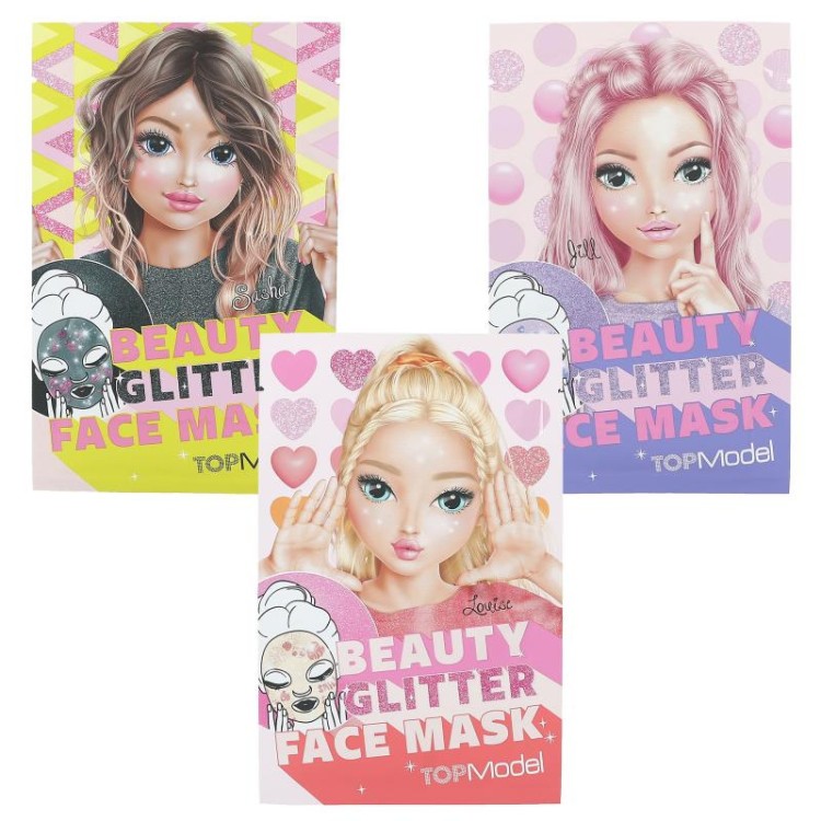 Top Model Beauty Glitter Face Mask