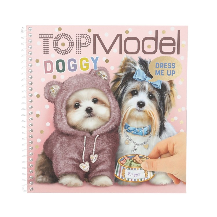 Top Model Dress Me Up Doggy Sticker Book