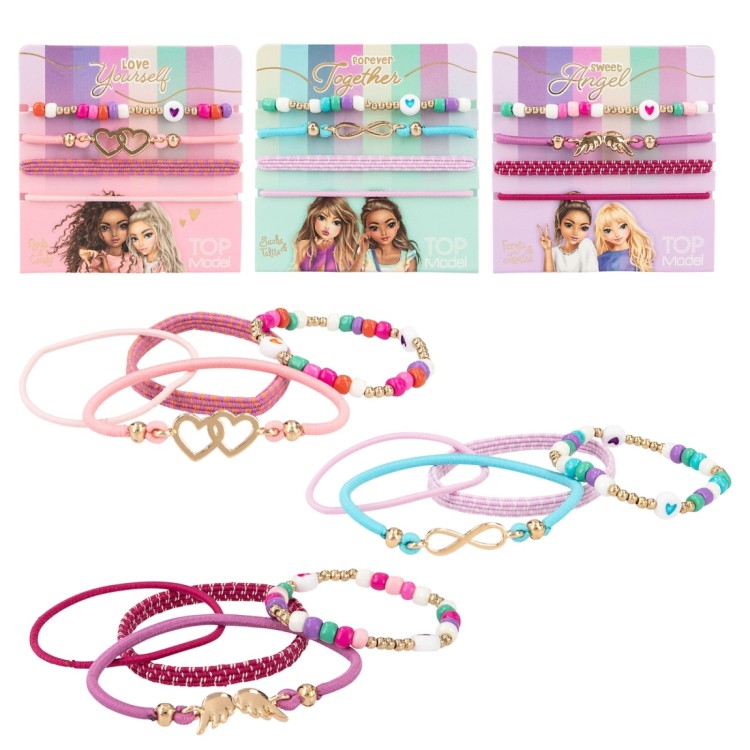 Top Model Hairband & Bracelet Set