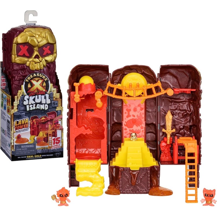 Treasure X Lost Land Skull Island - Lava Tower