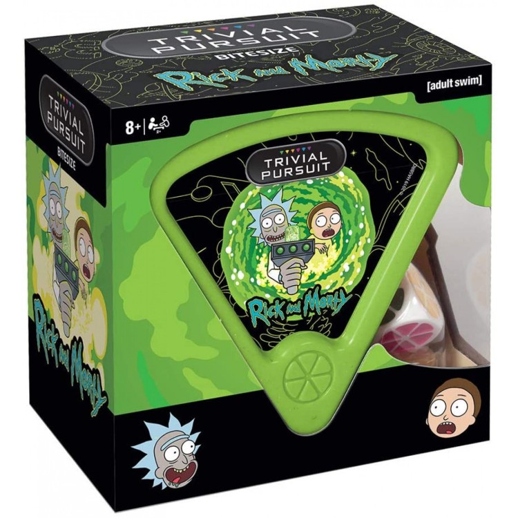 Trivial Pursuit Bite Size Rick And Morty