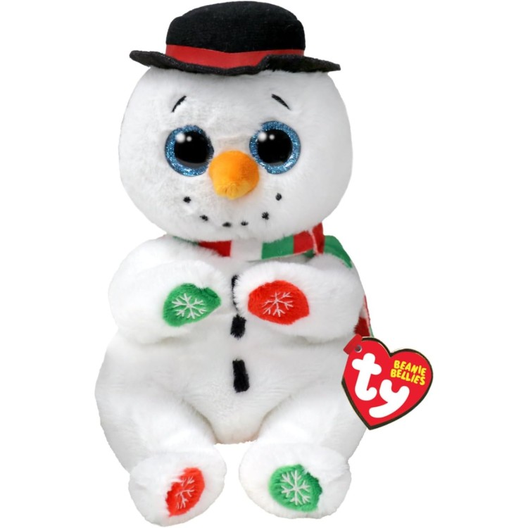 Ty Beanie Bellies Weatherby Snowman