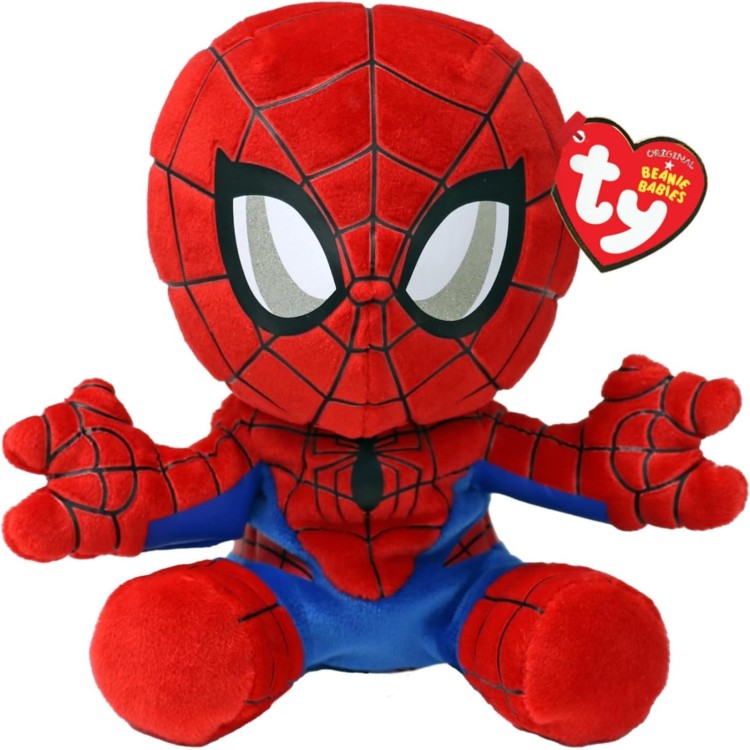 Ty Marvel Beanie Babies Spiderman