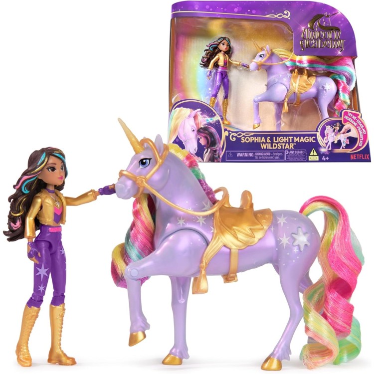 Unicorn Academy Small Doll Sophia & Light Magic Wildstar