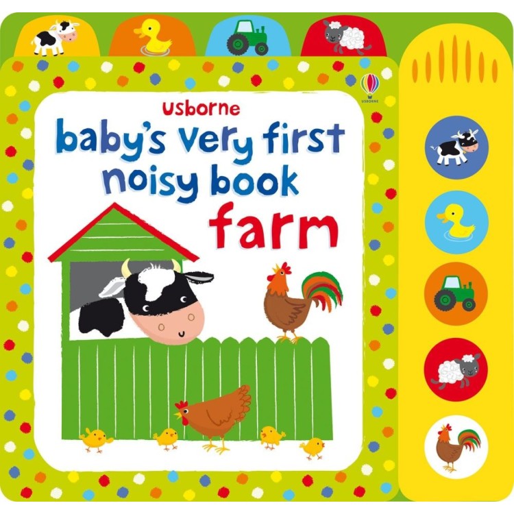 Usborne Baby's Very First Noisy Book Farm