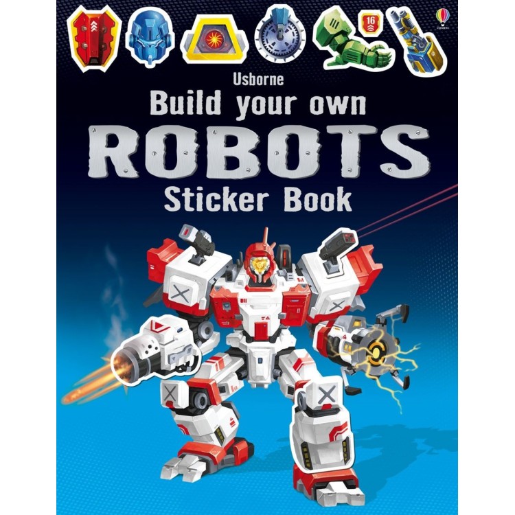 Usborne Build Your Own Robots Sticker Book