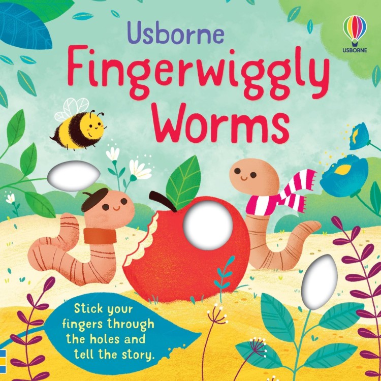 Usborne Fingerwiggly Worms Book