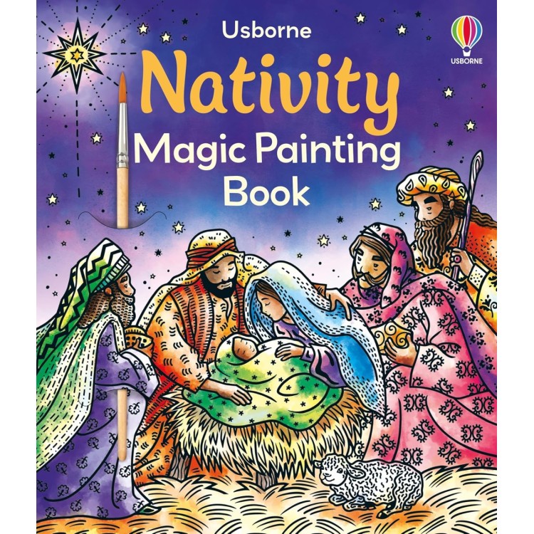 Usborne First Magic Painting Book Nativity