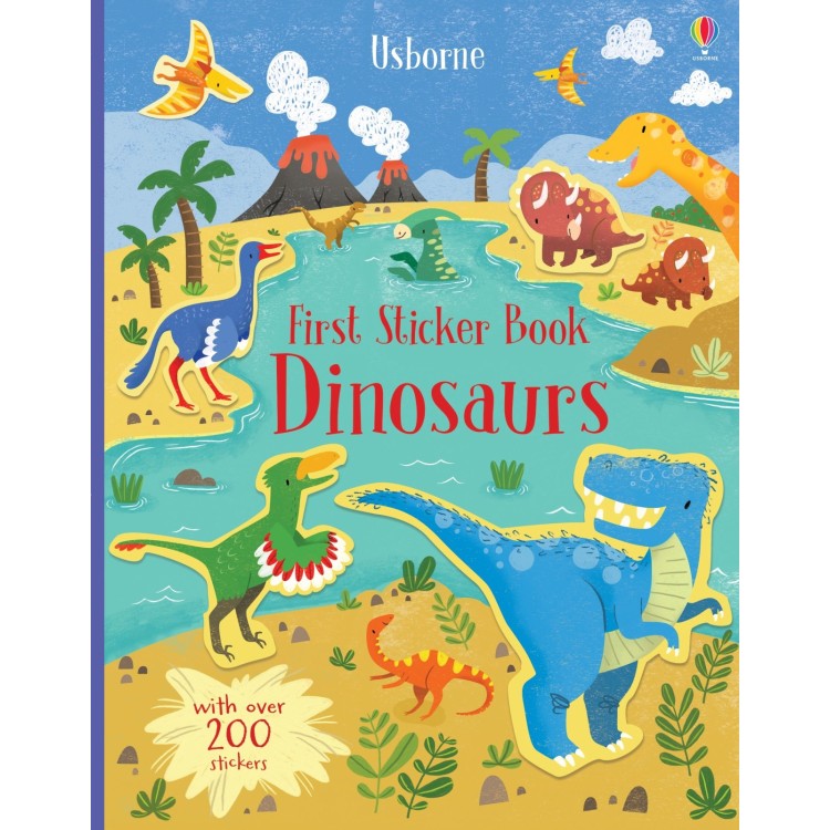 Usborne First Sticker Book Dinosaurs