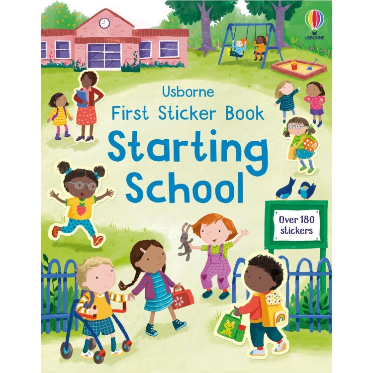 Usborne First Sticker Book Starting School