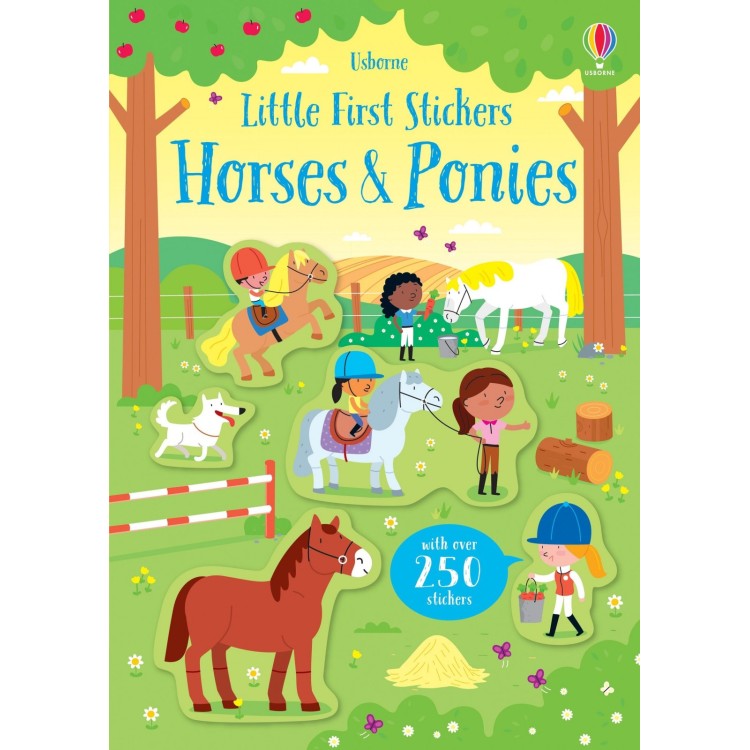 Usborne Little First Stickers Horses & Ponies