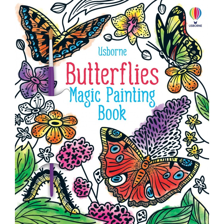 Usborne Magic Painting Book Butterflies