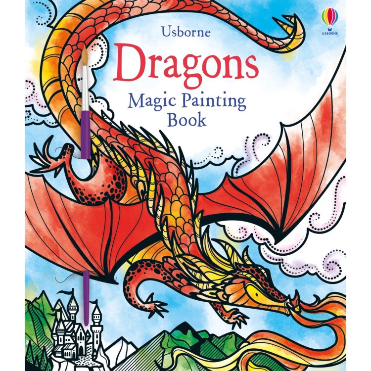 Usborne Magic Painting Book Dragons