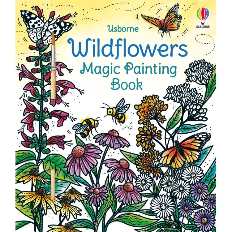 Usborne Magic Painting Book Wildflowers