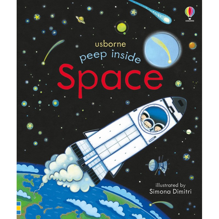 Usborne Peep Inside Space Book