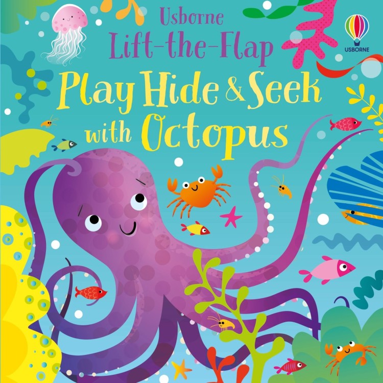 Usborne Play Hide & Seek With Octopus Book