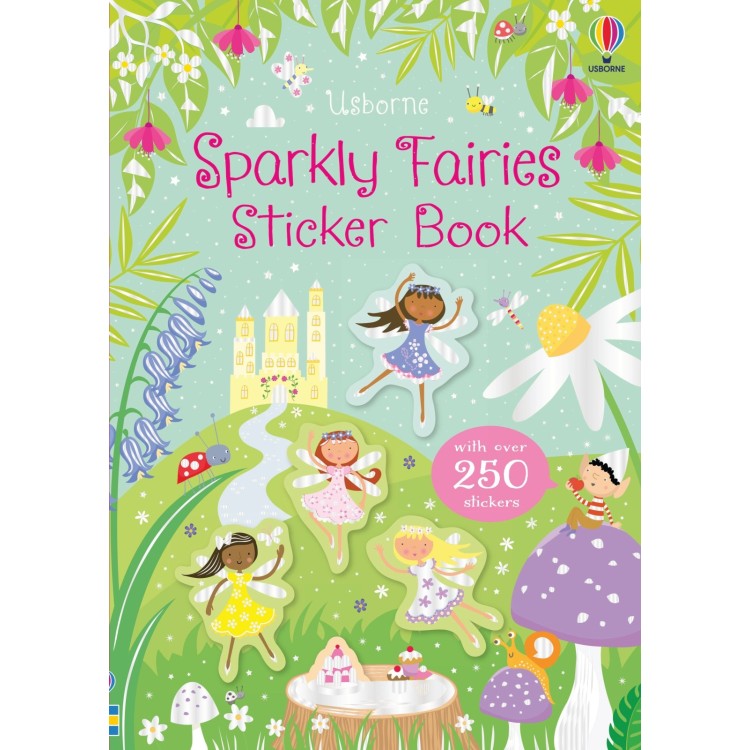 Usborne Sparkly Fairies Sticker Book