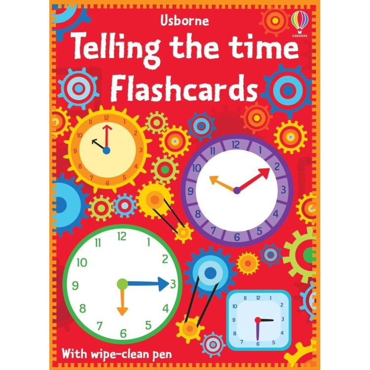 Usborne Telling the Time Flashcards