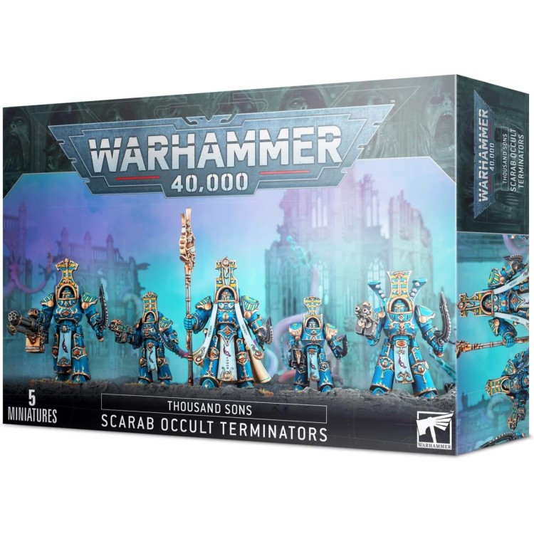 Warhammer 40000 Thousand Sons Scarab Occult Terminators